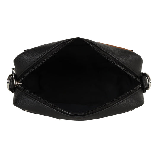 Melanie Brown Leather Camera Bag - Upcycled - BagNook