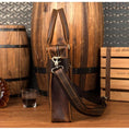 Load image into Gallery viewer, The Viggo Briefcase | Genuine Leather Messenger Bag w/adj straps - BagNook
