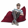 Load image into Gallery viewer, Jaxx 3.5 Ft Pillow Saxx Kids Bean Bag, Cherry - BagNook
