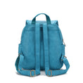 Load image into Gallery viewer, (turquoise)Regina Vegan Leather FLAG Backpack by Mia K - BagNook
