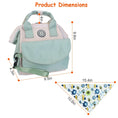 Load image into Gallery viewer, (green)Baby Diaper Bag with 6 Pockets - BagNook
