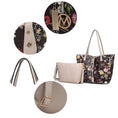 Load image into Gallery viewer, (coffee beige) reversible shopping tote with crossbody pouch- bagNook
