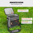 Load image into Gallery viewer, VEVOR Soft Cooler Bag, 30 Cans, Dark Gray - BagNook
