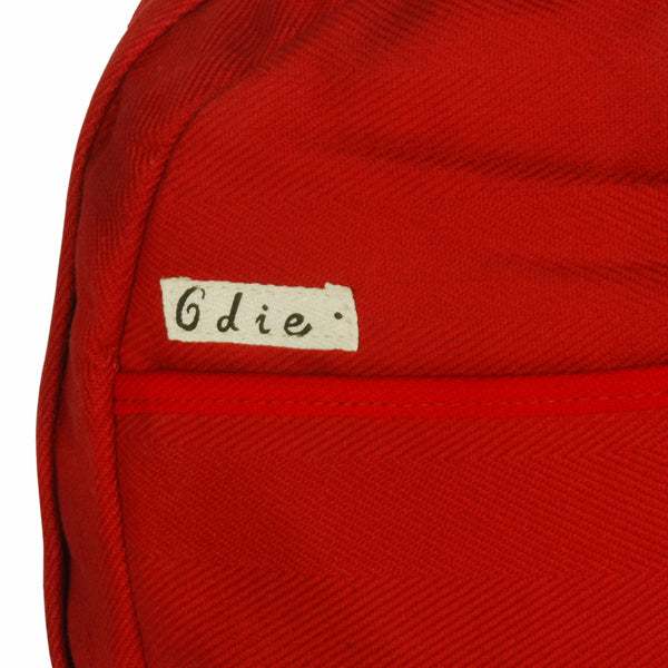 Lively Red Fabric Art School Daypack - BagNook