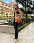 Load image into Gallery viewer, Kathmandu Collection | Kantha Patchwork Crossbody/Hobo Bag - BagNook
