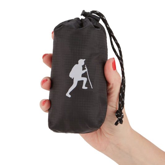 (black)HIKE Back - Folding & Compact Backpack - BagNook