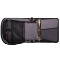 Load image into Gallery viewer, (jet black)The King-Sized Zip Tab -4 Inch Binder w/Removeable file folder - BagNook
