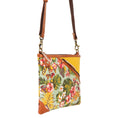 Load image into Gallery viewer, Grayson Wide Crossbody Bag w/ Pocket - Summer Jungle - BagNook
