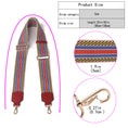 Load image into Gallery viewer, (red)Naya Women Webbing Crossbody Straps by Mia K - BagNook
