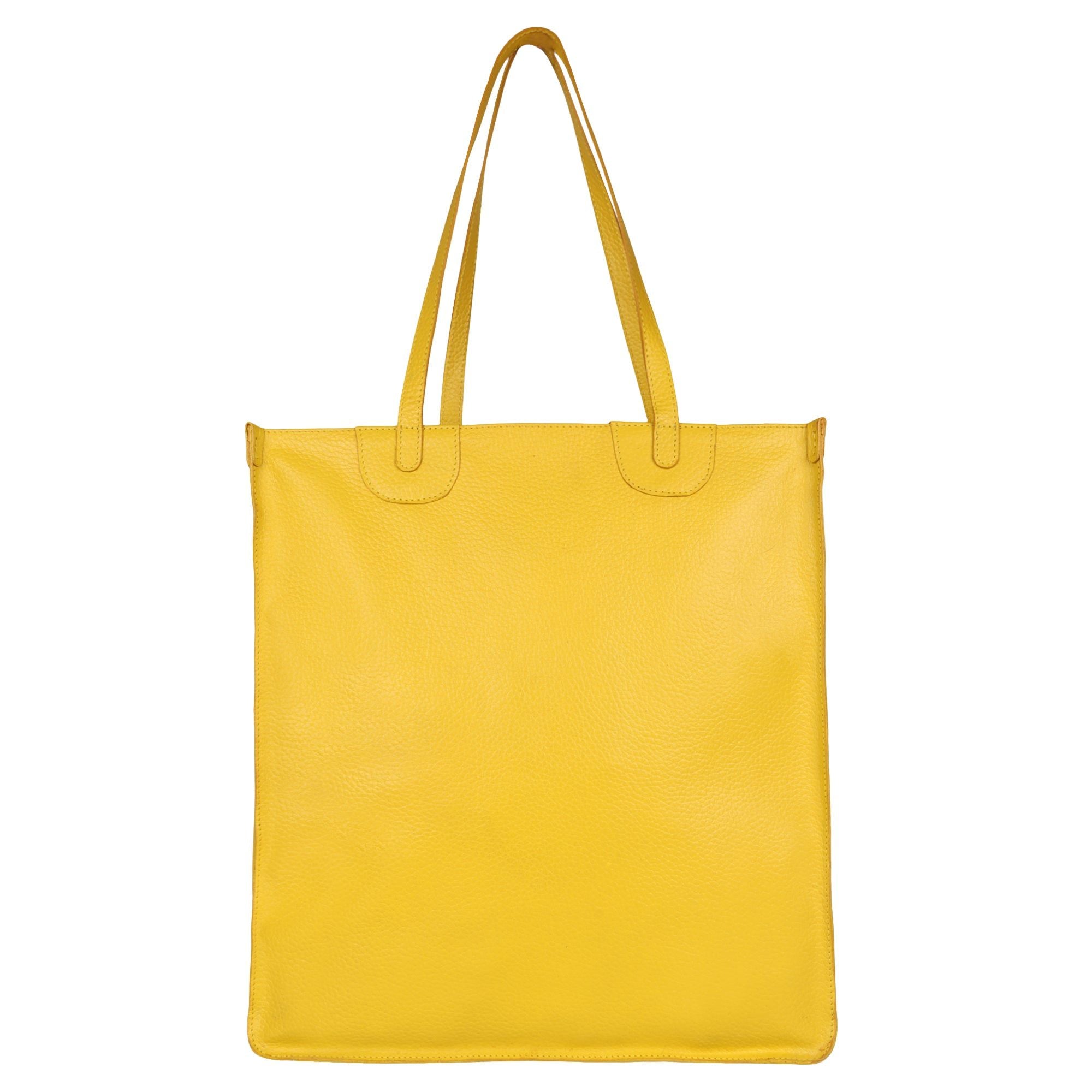 Bowie Book Shop Tote - Canary Yellow - BagNook