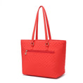 Load image into Gallery viewer, (orange) Quilted Cotton Women Tote - bagNook
