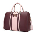 Load image into Gallery viewer, (wine)Melissa Women's Vegan Leather Duffel by Mia K - BagNook
