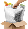 Load image into Gallery viewer, Insulated Thermal Bags for Food 12x10x9" - 5 Pack with Handles - BagNook
