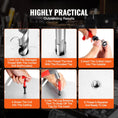 Load image into Gallery viewer, VEVOR 166pc Helicoil Thread Repair Kit Metric Rethread Tool M5 M6 M8 M10 M12 - BagNook
