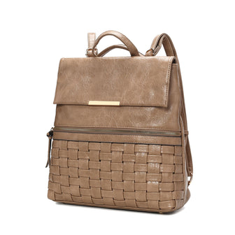(taupe)Alba Convertible Daypack by Mia K - BagNook