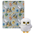 Load image into Gallery viewer, Harry Potter - Hedwig Character Throw Blanket & Hugger Set - BagNook

