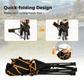 Load image into Gallery viewer, Folding Camping Chair with Footrest - BagNook

