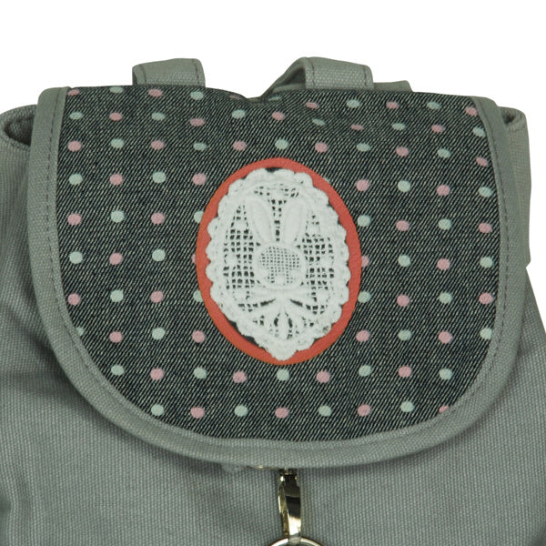 Joyful Picnic Fabric Art School Daypack - BagNook