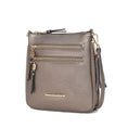 Load image into Gallery viewer, (pewter)Angelina Crossbody Handbag Purse by Mia K. - BagNook
