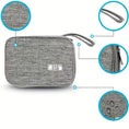 Load image into Gallery viewer, (grey)Multifunctional Data Cable Organizer Storage Case - BagNook
