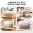 Load image into Gallery viewer, VEVOR Cotton Rope Storage Basket 3 Pack (15 x 10 x 9 in) 5.8 gallon - BagNook
