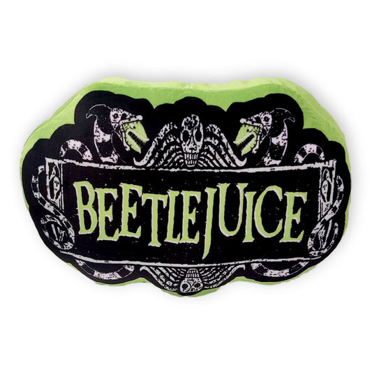 Beetlejuice Logo Travel Cloud Pillow - BagNook