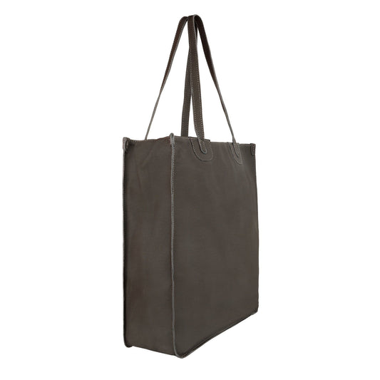 Ash - Sustainable Leather Tote Bag - BagNook