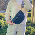 Load image into Gallery viewer, (black)Bahama Breeze Fit All Wider Strap Sling Bag - BagNook
