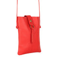Load image into Gallery viewer, Jennie Small Crossbody w/Slim Strap - Vibrant Red - BagNook
