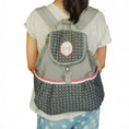 Load image into Gallery viewer, Joyful Picnic Fabric Art School Daypack - BagNook
