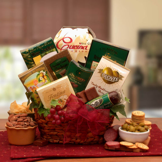 Gift Basket | The Vintage Gourmet Gift Basket - BagNook