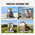 Load image into Gallery viewer, VEVOR Camping Shower Tent, 83" x 42" x 83" 2 Rooms - BagNook
