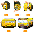 Load image into Gallery viewer, Kids Indoor-Outdoor Play Tent Pop Up School Bus w/Bag - BagNook
