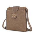 Load image into Gallery viewer, (taupe)Marietta M Signature Crossbody Bag by Mia K - BagNook
