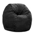 Load image into Gallery viewer, Jaxx Saxx 5 Ft Large Bean Bag, Black - BagNook
