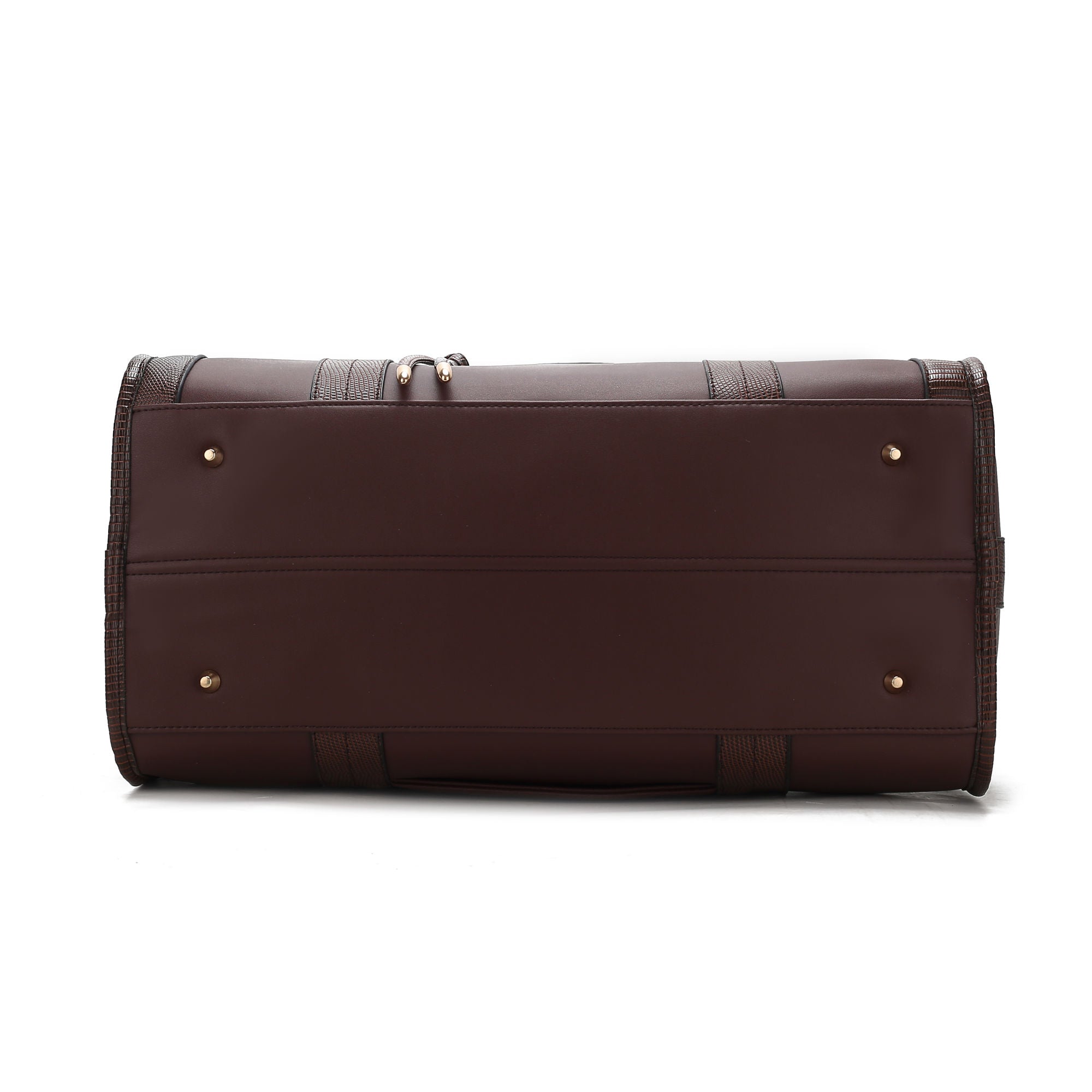 (chocolate)Patricia Duffel Handbag Women by Mia K - BagNook