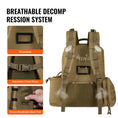 Load image into Gallery viewer, VEVOR Tactical Range Backpack for 6 Pistols - Brown - BagNook
