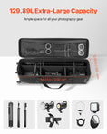 Load image into Gallery viewer, Studio Equipment Trolley Case (51.57x14.37x14.96) Rolling Bag - BagNook
