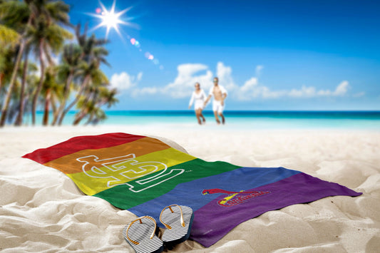 PRIDE SERIES - CARDINALS - Beach Towel - BagNook