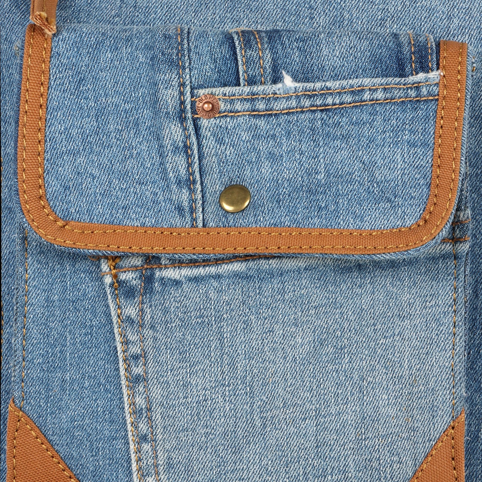 Upcycled Fashion - Cute Denim Crossbody - bagNook
