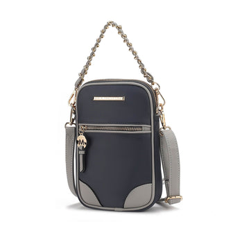 (charcoal light grey)Sue Practical and Functional Crossbody bag by Mia K - BagNook