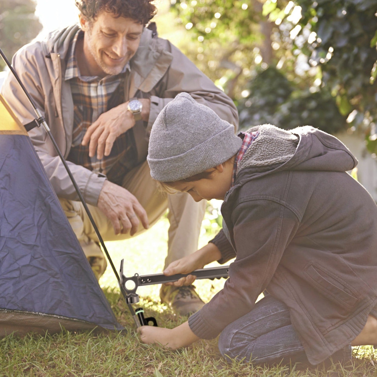 Tent Stakes Camping Accessories Kit - BagNook