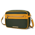 Load image into Gallery viewer, (olive-mustard)Jimena Crossbody Pouch Handbag by Mia K - BagNook
