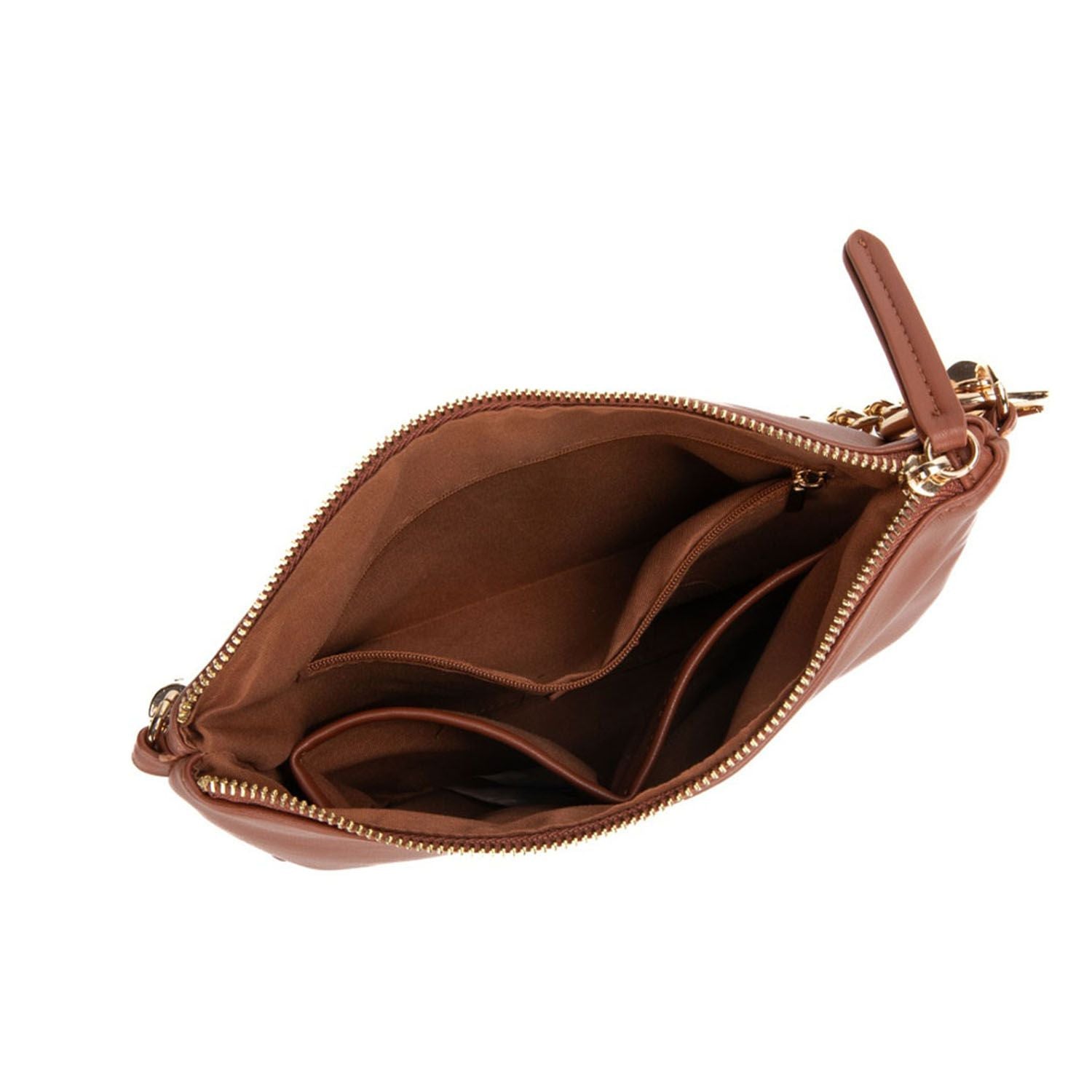 (cognac)Brigitte Women's Functional Purse by Mia K - BagNook