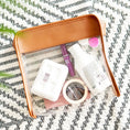 Load image into Gallery viewer, Camel Jet Setter Toiletry Bag - Viv & Lou® - BagNook
