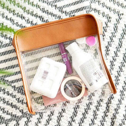 Camel Jet Setter Toiletry Bag - Viv & Lou® - BagNook