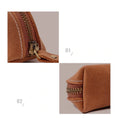 Load image into Gallery viewer, (brown)The Paavo Leather Pen Case | Leather Makeup Pouch - BagNook
