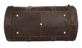 Load image into Gallery viewer, The Wainwright Weekender | Round Vintage Leather Weekender - BagNook
