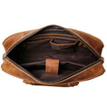 Load image into Gallery viewer, The Bjorn Leather Laptop Bag | Vintage Leather Briefcase w/adj Straps - BagNook
