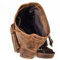 Load image into Gallery viewer, (brown)The Hagen Backpack | Vintage Leather Backpack - BagNook
